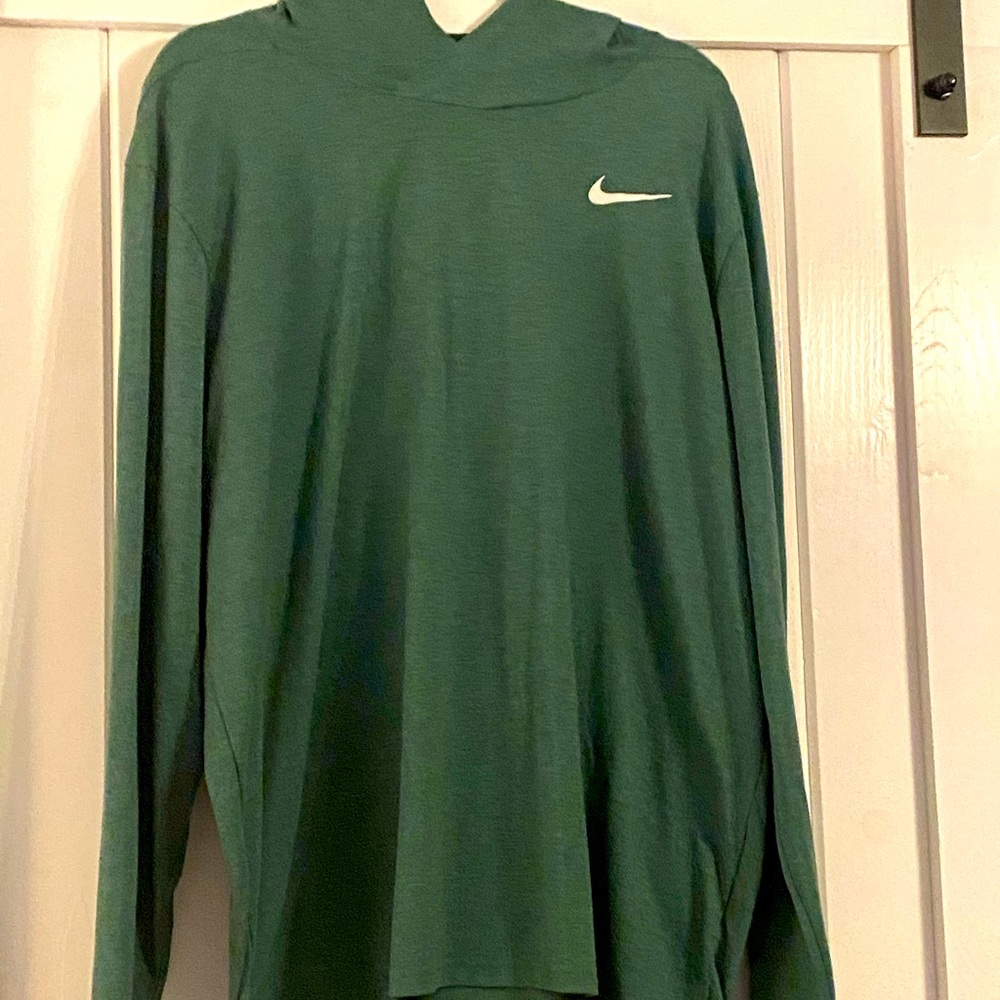 Nike Hooded Shirt XXL Green